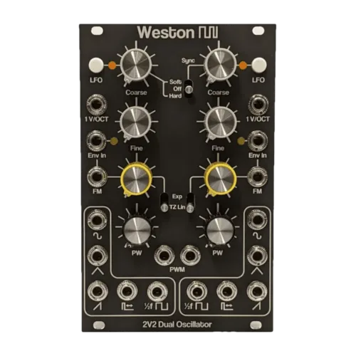 Weston Precision Audio 2V2 Eurorack Dual Analog VC Oscillator Module