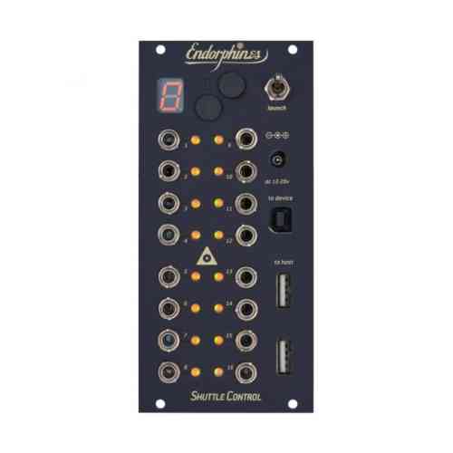 Endorphin.es Shuttle Control Eurorack USB/MIDI/CV Convertor Module (Black)