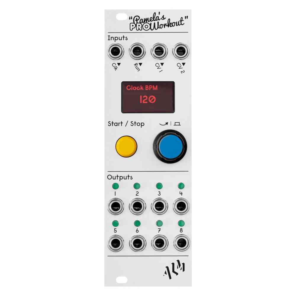 ALM Busy Circuits Pamela’s Pro Workout Eurorack Clock and Modulation Module