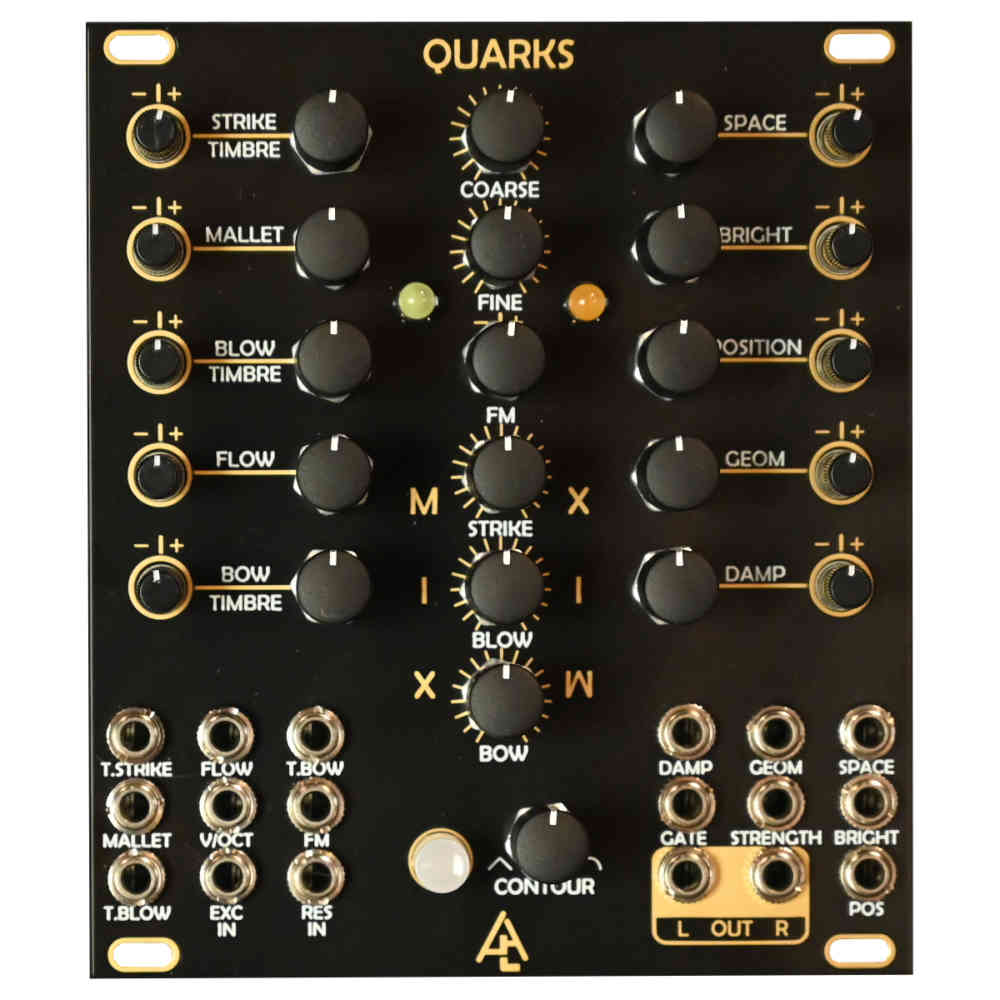 After Later Audio Quarks Eurorack Modal Synthesizer Module (Mutable Instruments Elements Clone)