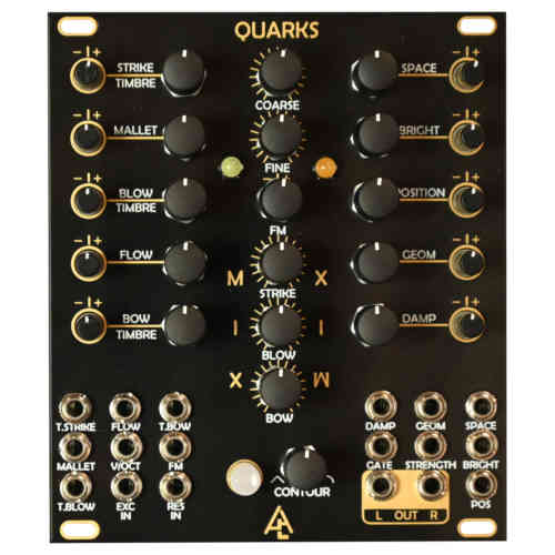 After Later Audio Quarks Eurorack Modal Synthesizer Module (Mutable Instruments Elements Clone)