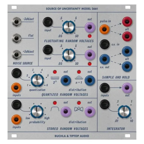 Buchla and Tiptop Audio 266t Source Of Uncertainty Eurorack Random Source Module