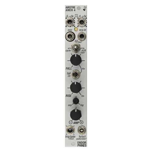 Endorphin.es Airstreamer 4 Eurorack Envelope Generator Module (Silver)