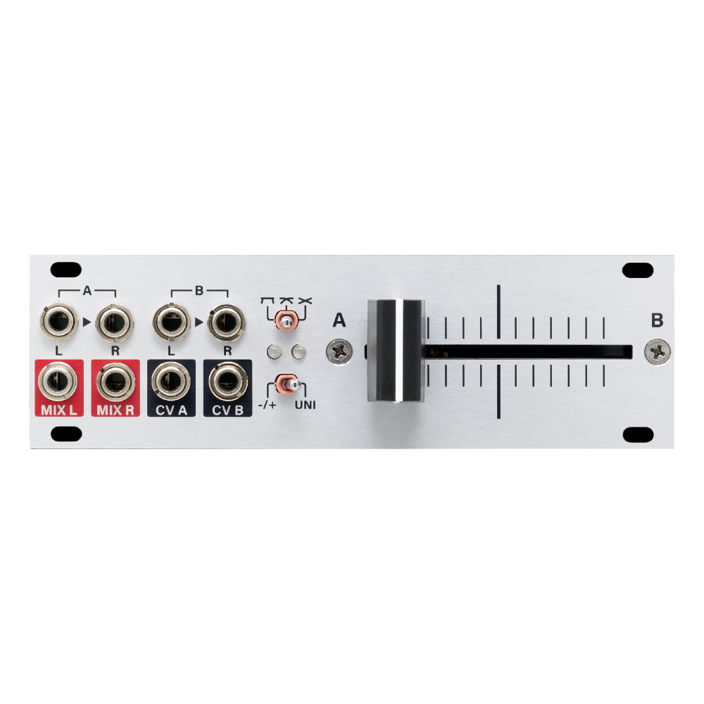 Intellijel Xfade 1U Eurorack Stereo DJ Crossfader Module