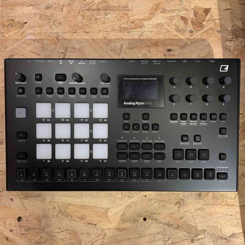 Elektron Analog Rytm MKII Desktop Drum Machine and Sequencer [B-Stock]