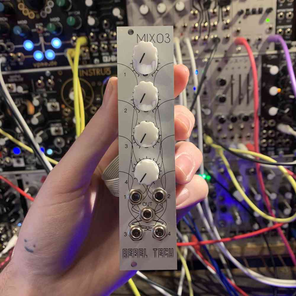 Rebel Technology Mix 03 Eurorack Mixer Module [Second Hand]