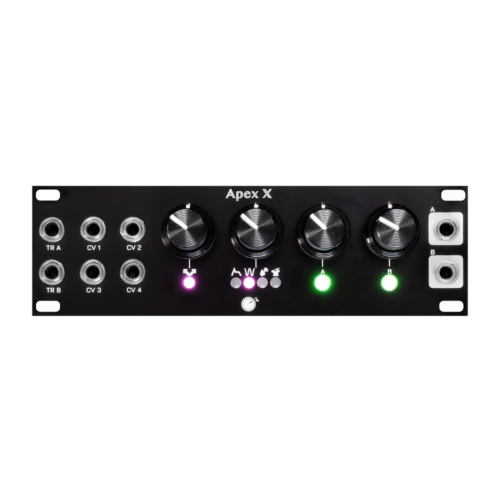 Plum Audio Apex X Eurorack Mult-Function Module (Black – 1U)