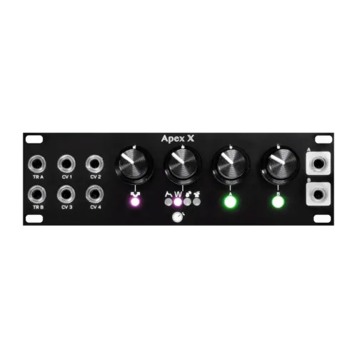 Plum Audio Apex X Eurorack Mult-Function Module (Black – 1U)