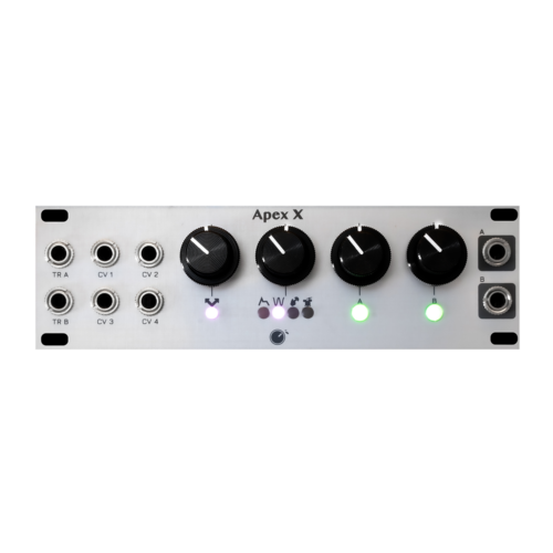 Plum Audio Apex X Eurorack Mult-Function Module (Silver – 1U)
