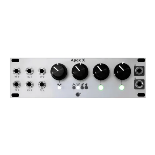 Plum Audio Apex X Eurorack Mult-Function Module (Silver – 1U)