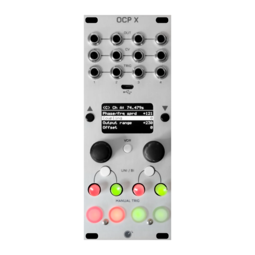 Plum Audio OCP X Eurorack Mult-Function Ornament And Crime Module (uO_C) (Silver – 3U)