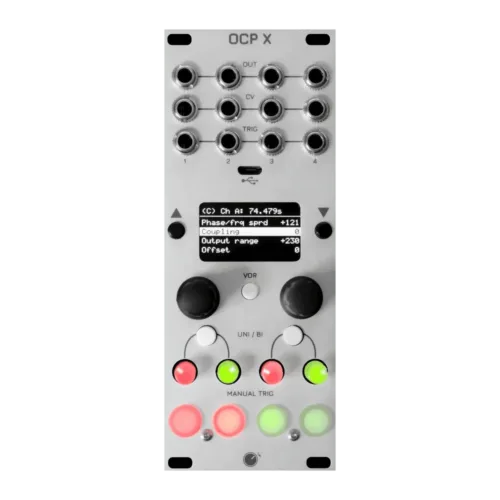 Plum Audio OCP X Eurorack Mult-Function Ornament And Crime Module (uO_C) (Silver – 3U)