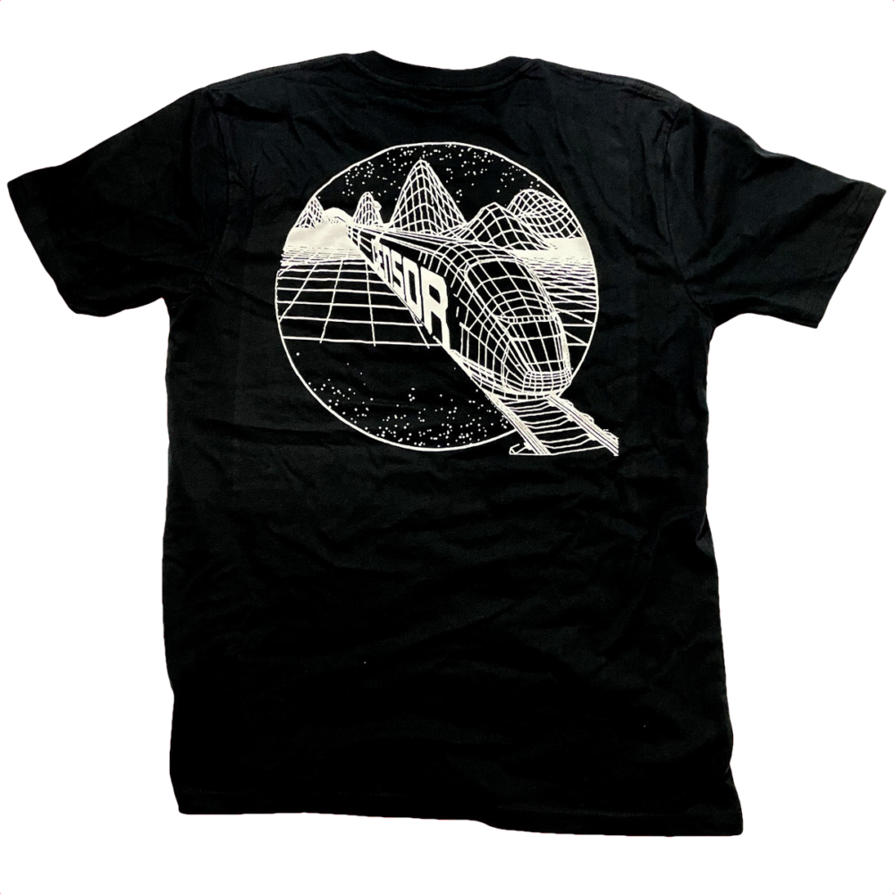 Censor Records “04:20am Off-world Shuttle” T-Shirt (Large)