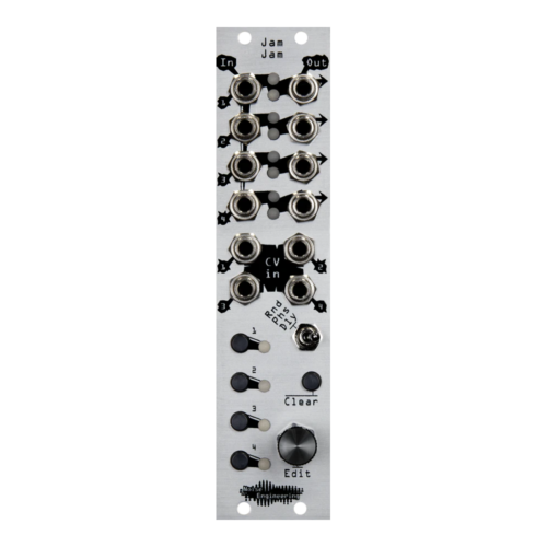 Noise Engineering Jam Jam Eurorack Quad Gate and Trigger Processor Module (Silver)