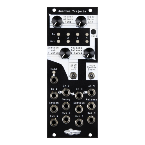 Noise Engineering Quantus Trajecta Eurorack Quad Envelope Module (Black)