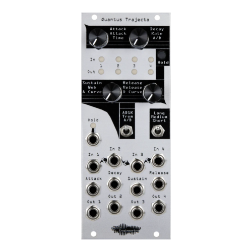 Noise Engineering Quantus Trajecta Eurorack Quad Envelope Module (Silver)