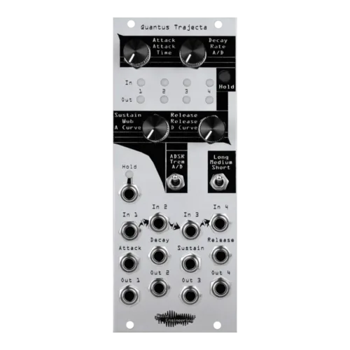 Noise Engineering Quantus Trajecta Eurorack Quad Envelope Module (Silver)