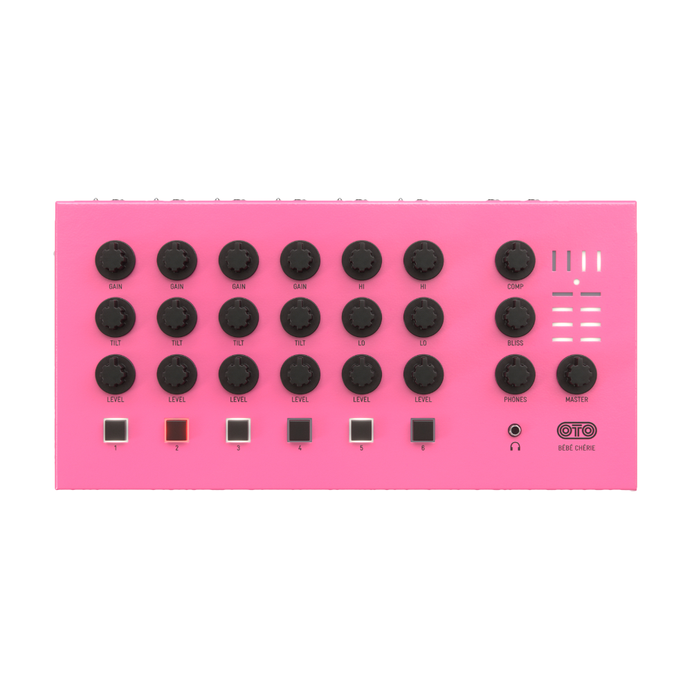 OTO Machines Bebe Cherie Desktop Analog Mixer