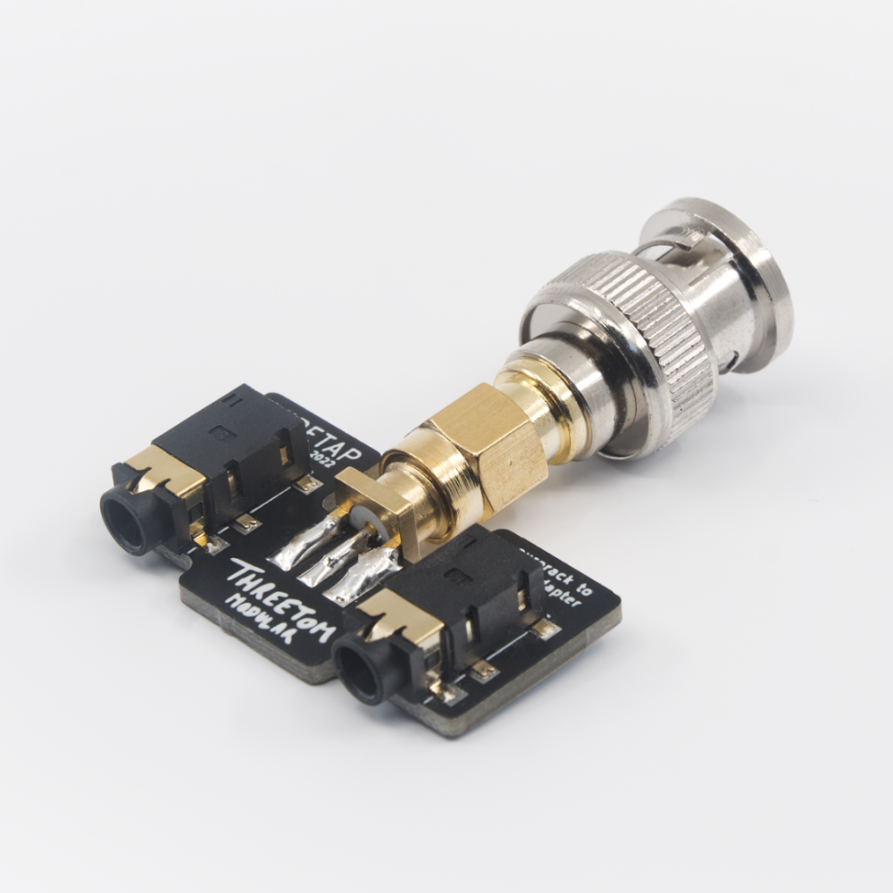 ThreeTom Modular Wiretap Eurorack-To-Test-Equipment Adapter