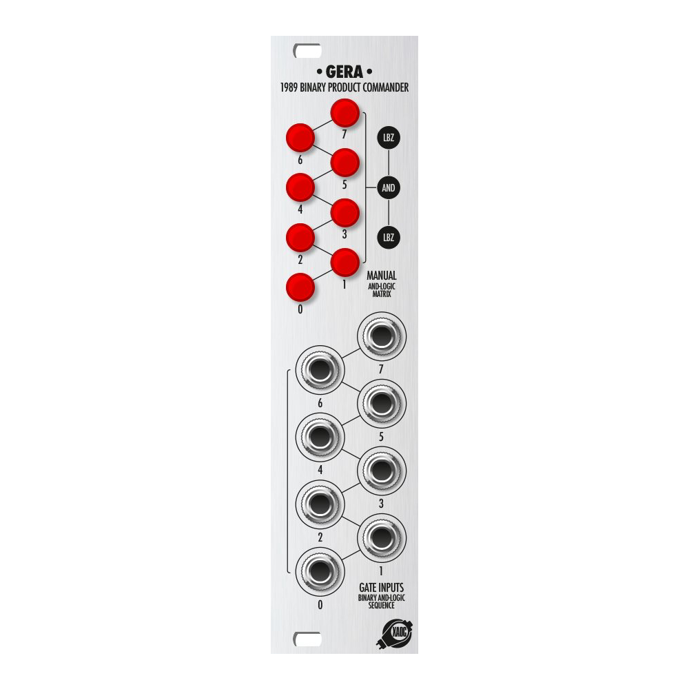 Xaoc Devices Gera Eurorack Binary Bit Masking Module