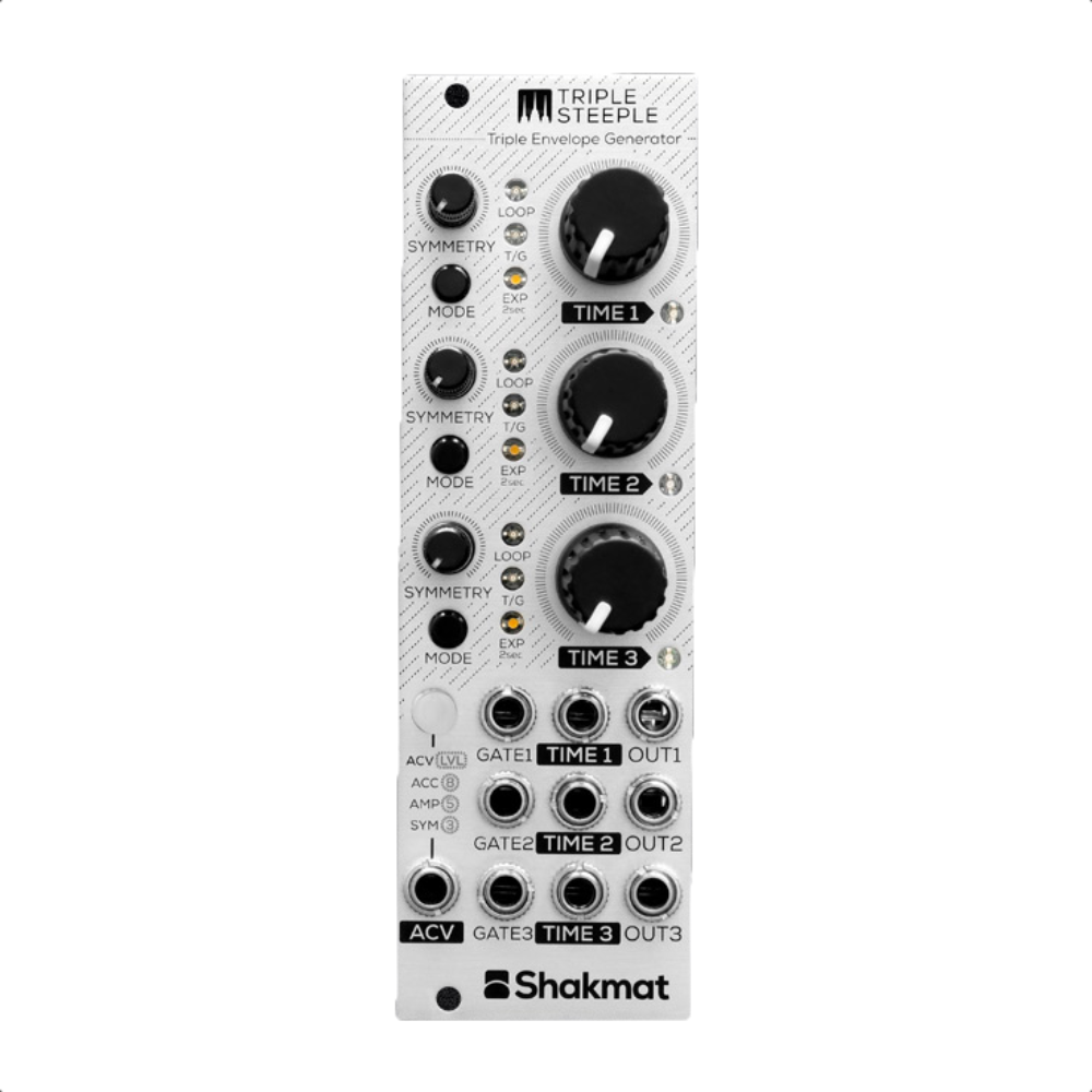 Shakmat Modular Triple Steeple Eurorack Envelope Generator Module