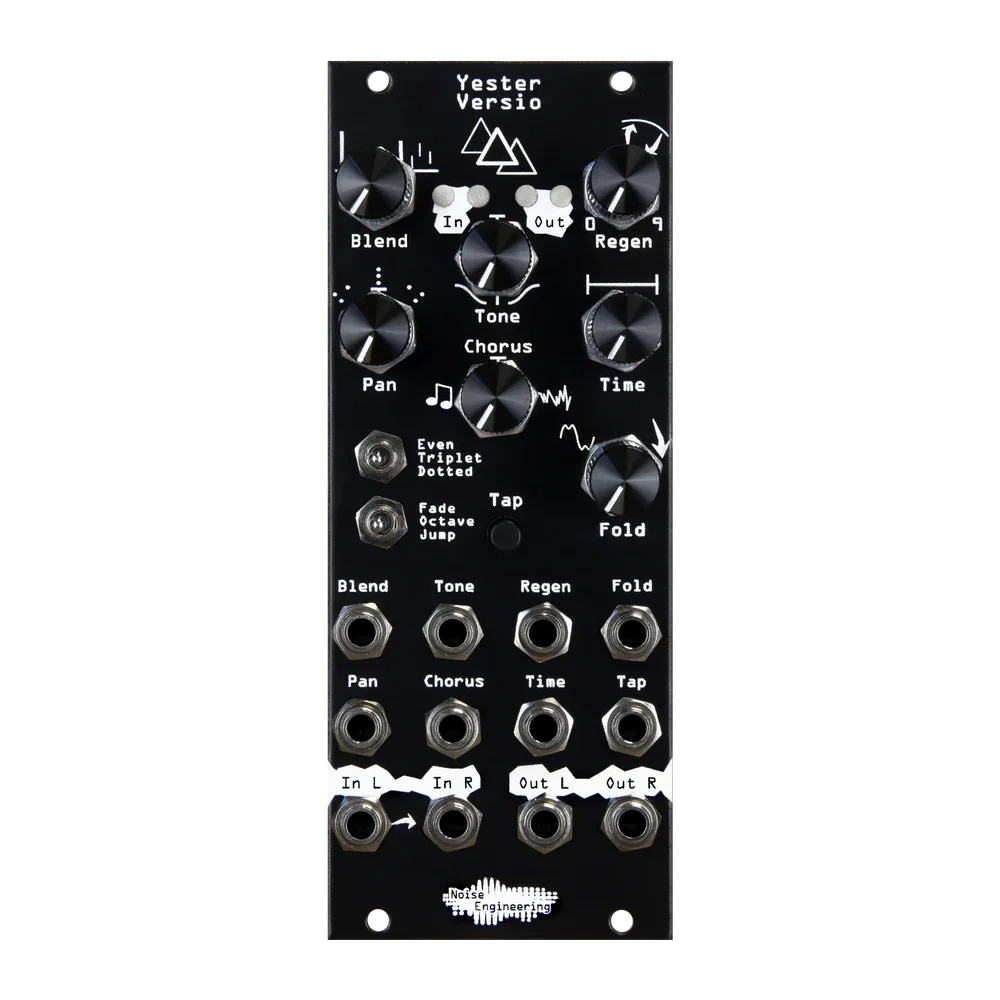 Noise Engineering Yester Versio Eurorack Delay and DSP Module (Black)