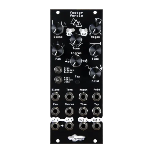 Noise Engineering Yester Versio Eurorack Delay and DSP Module (Black)