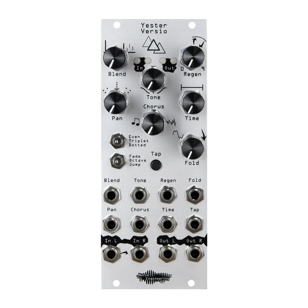 Noise Engineering Yester Versio Eurorack Delay and DSP Module (Silver)