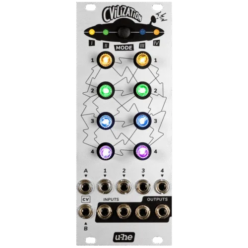 U-he CVilization Eurorack Polymorphic CV Utility and Mixer Module