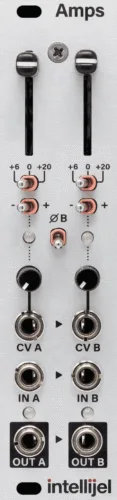 Intellijel Amps Dual Linear VCA Eurorack Module