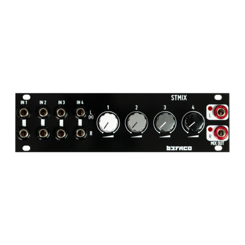 Befaco 1U STMIX Eurorack 4 Channel Stereo Mixer Module