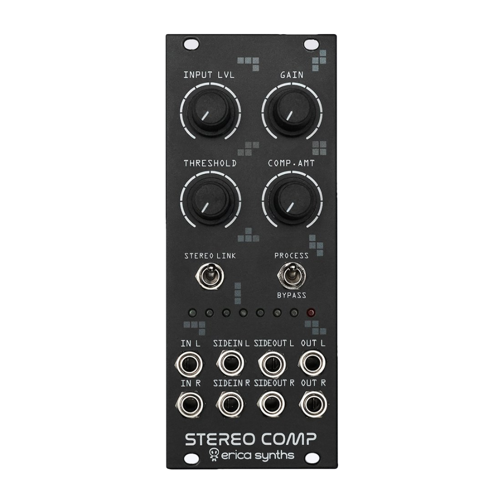 Erica Synths Stereo Compressor Eurorack Module