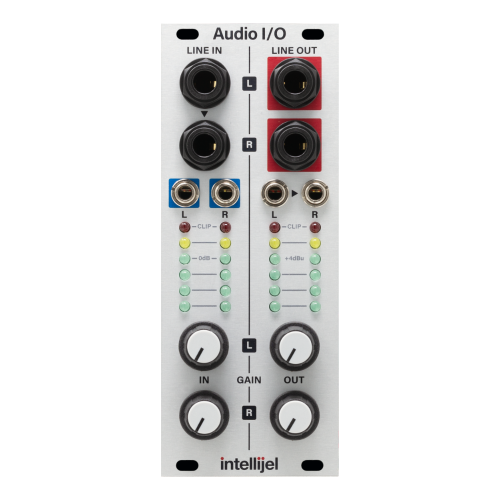 Intellijel Audio I/O (2023) Eurorack Interface Module