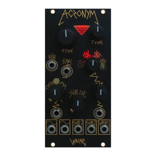 Worng Electronics Acronym Eurorack VC Wavemorphing Oscillator Module