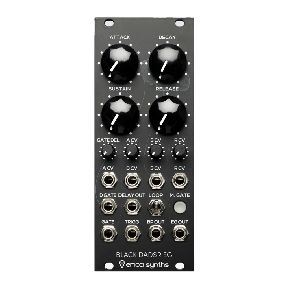 Erica Synths Black DADSR Eurorack Envelope Generator Module