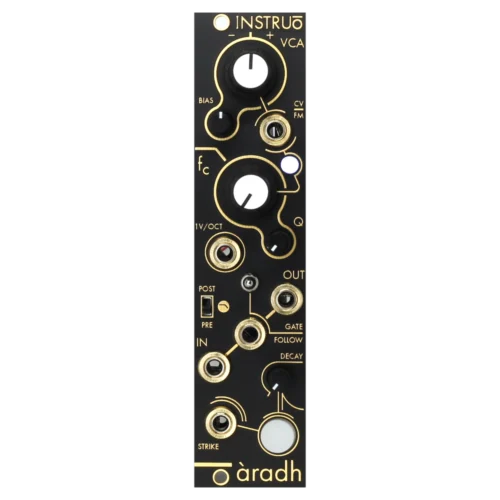 Instruo Aradh Low Pass Filter, Envelope Follower and VCA Module