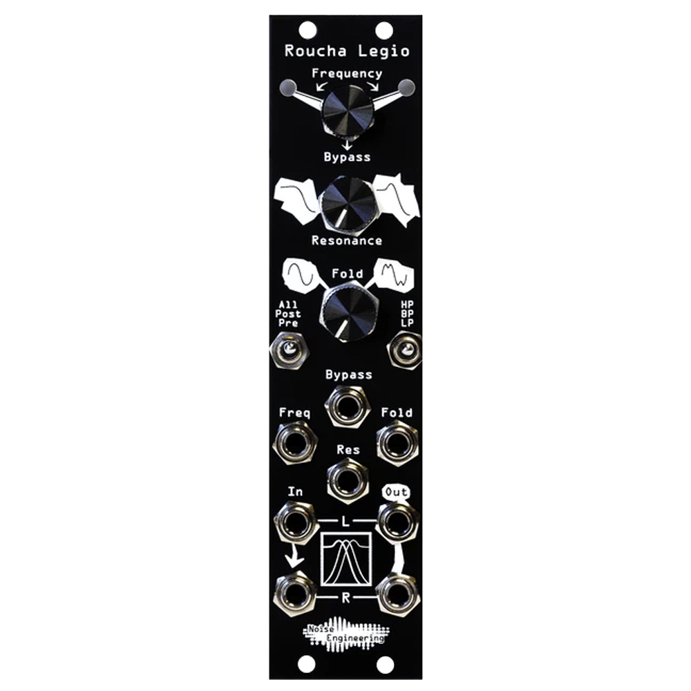 Noise Engineering Roucha Legio Eurorack Stereo Multimode Filter Module (Black)