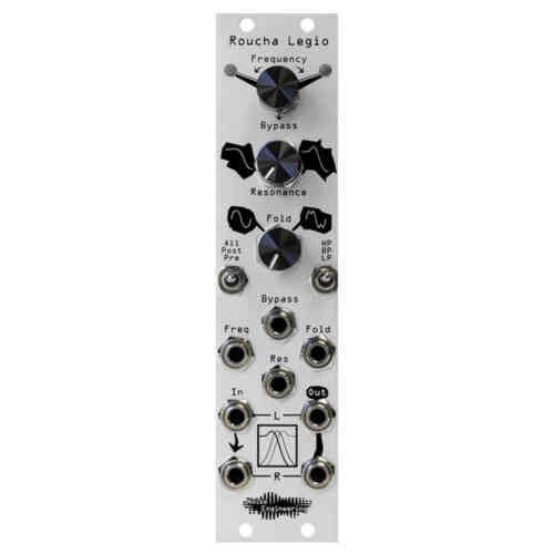 Noise Engineering Roucha Legio Eurorack Stereo Multimode Filter Module (Silver)
