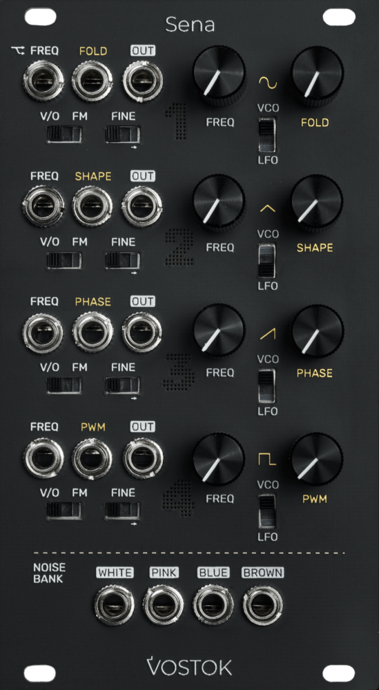 Vostok Instruments Sena Eurorack Multi Channel Oscillator Module