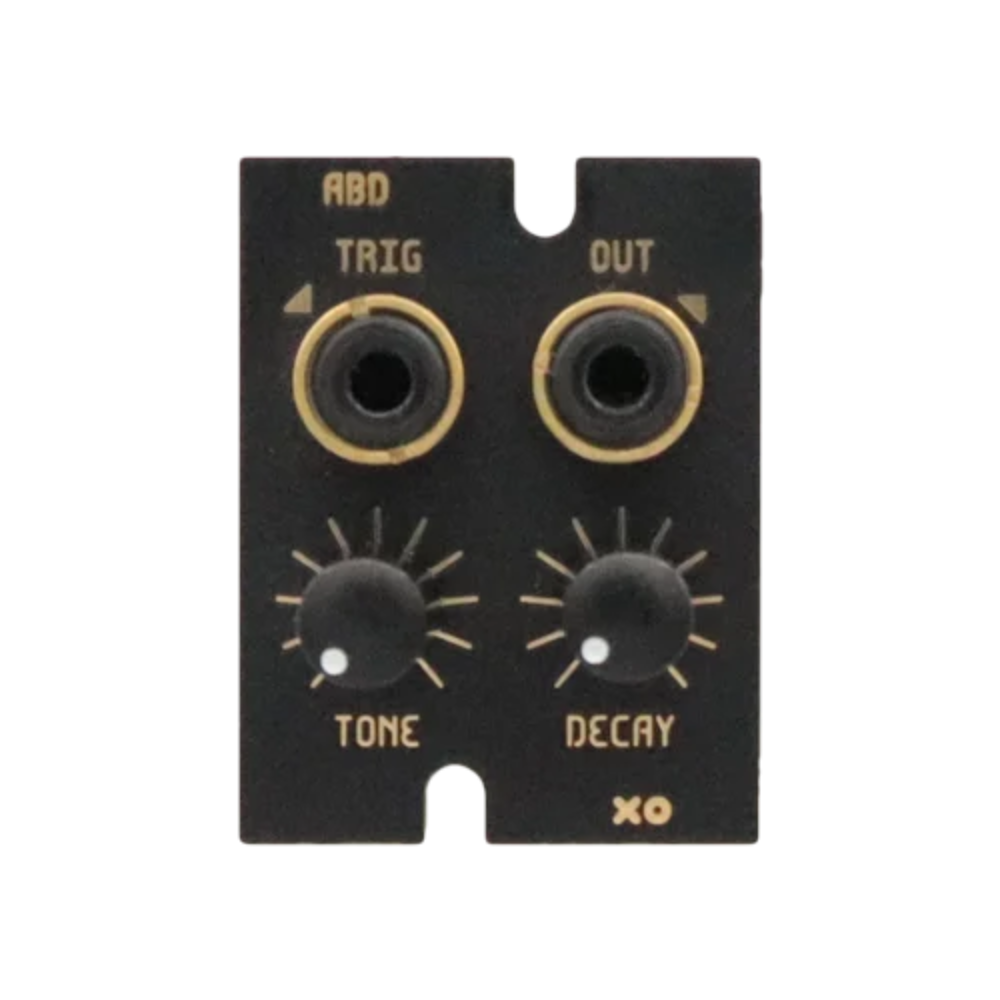 XODES ABD Acid Bass Drum Eurorack Percussion Module (1U)