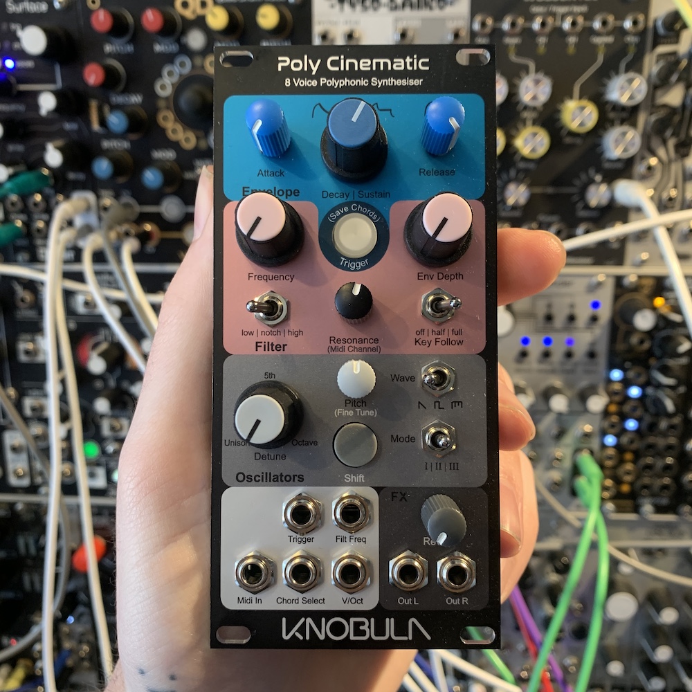 Knobula Poly Cinematic Eurorack Synth Voice Module [B-Stock]