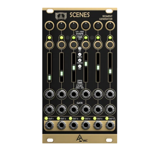 After Later Audio Scenes Eurorack Envelope, LFO and Modulation Source Module (Mutable Instruments Stages Clone)