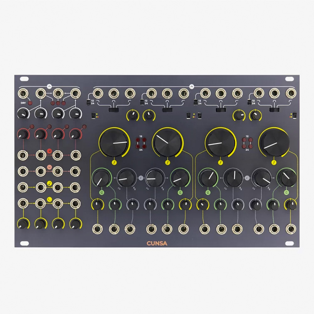 Frap Tools Cunsa Eurorack Quad Analog Filter Module