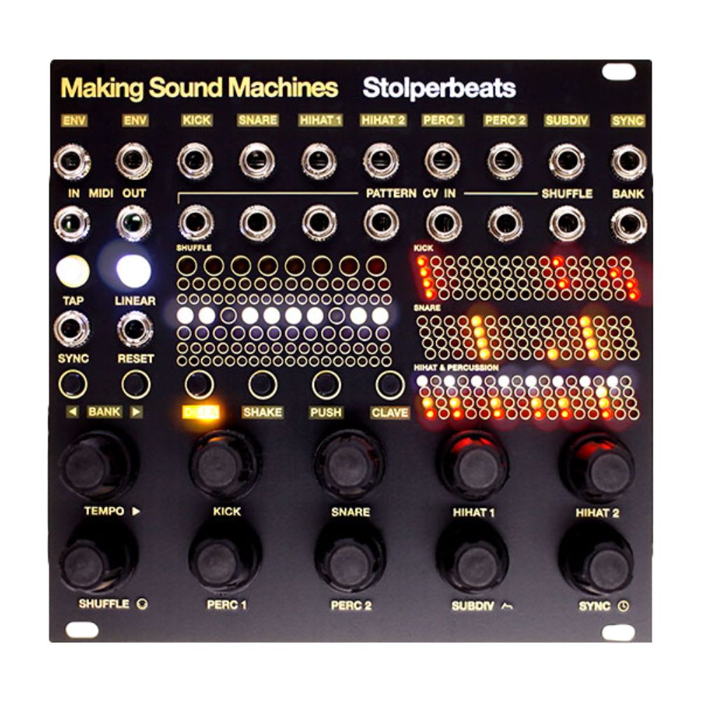 Making Sound Machines Stolperbeats Eurorack Offgrid Focused Sequencer Module