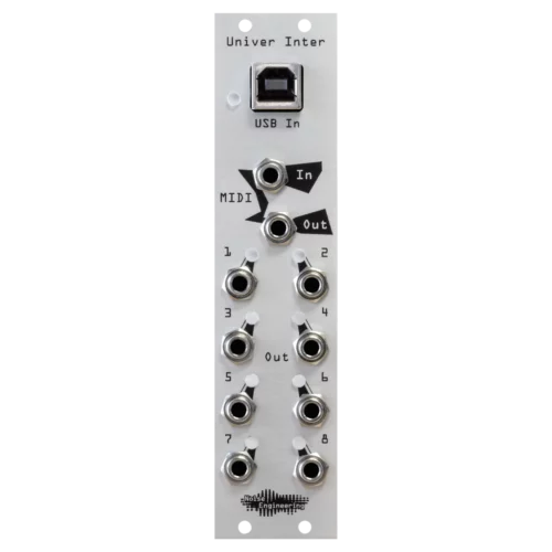 Noise Engineering Univer Inter Eurorack Flexible MIDI To CV Module (Silver)