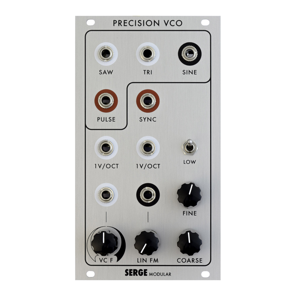 Random Source/Serge Precision Voltage Controller Oscillator Eurorack Module (PCO)