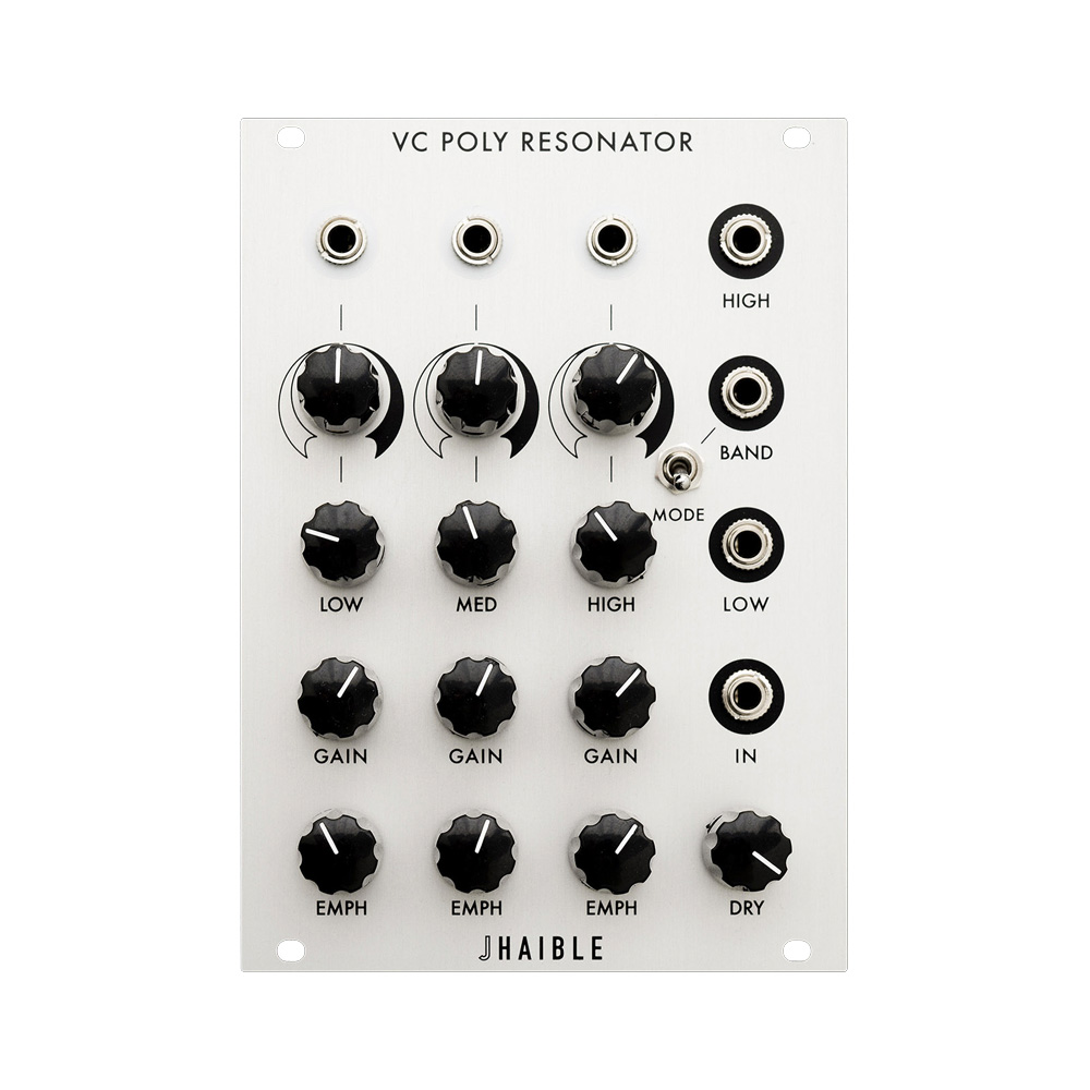 Random Source/Serge Haible Eurorack VC Resonator Module