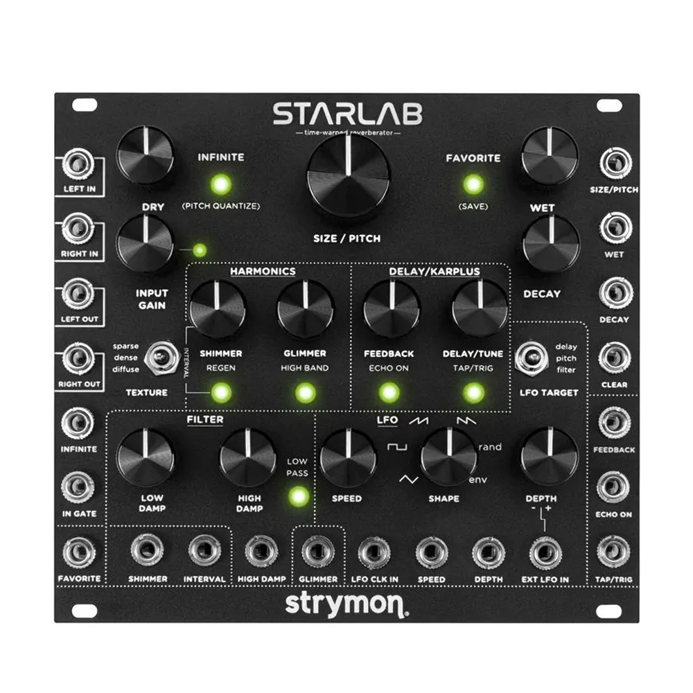 Strymon Starlab Time Warped Reverb Eurorack Module (Black)