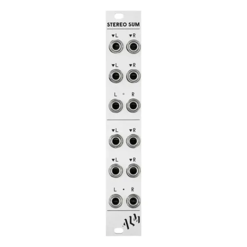 ALM Busy Circuits Stereo Sum Eurorack Stereo Unity Gain Mixer
