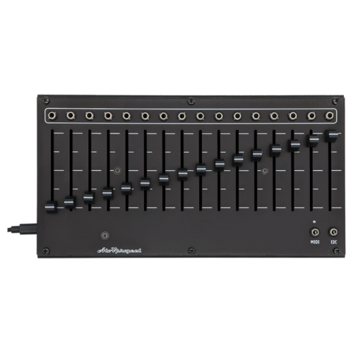 AtoVproject 16n Faderbank CV and MIDI Controller (Black)